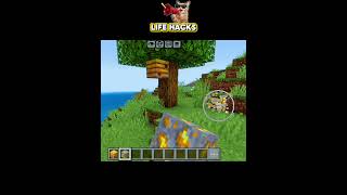 Minecraft life hacks #minecraft #lifehakes