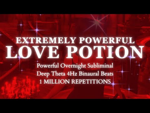 WARNING EXTREMELY POTENT LOVE POTION THEY FALL IN LOVE WITH YOU INSTANTLY OVERNIGHT SUBLIMINAL 