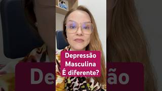 Será que a depressão masculina é diferente? #psicologia #depressão #homens