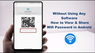 How to View & Share Connected Wifi Password via QR Code on Android Device screenshot 5