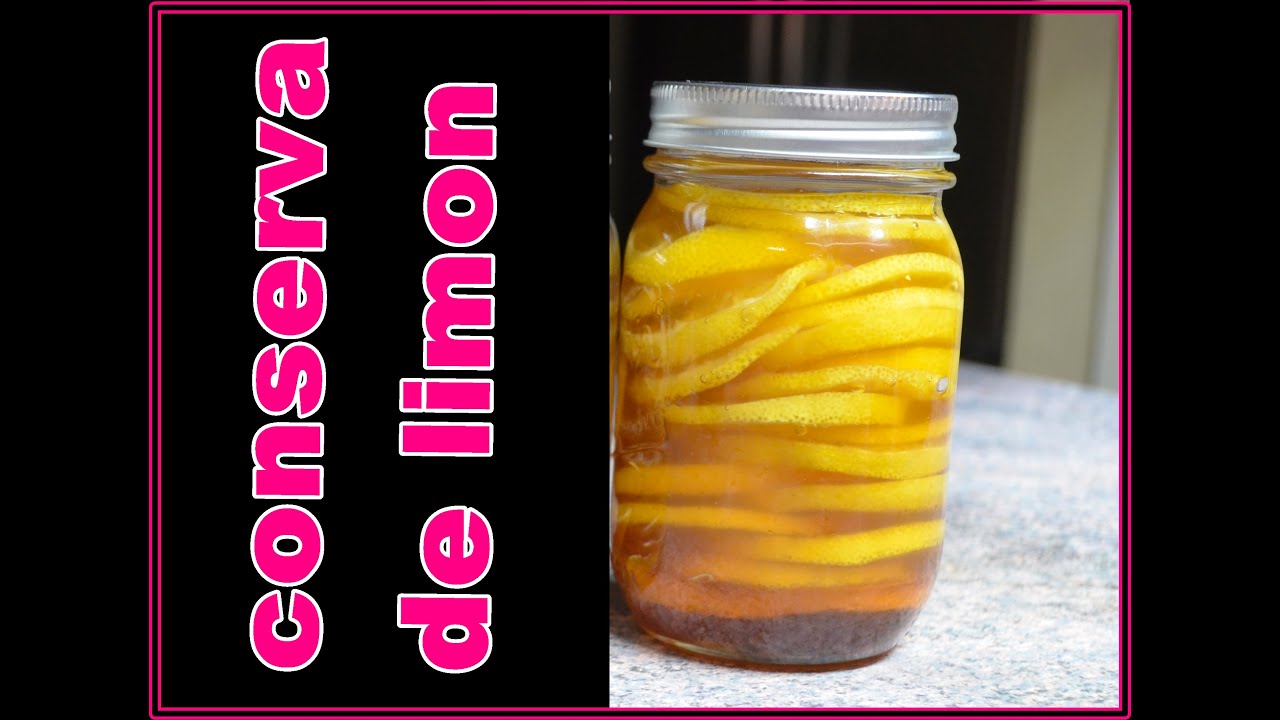 Conserva de Limon en Miel que dura hasta 2 meses