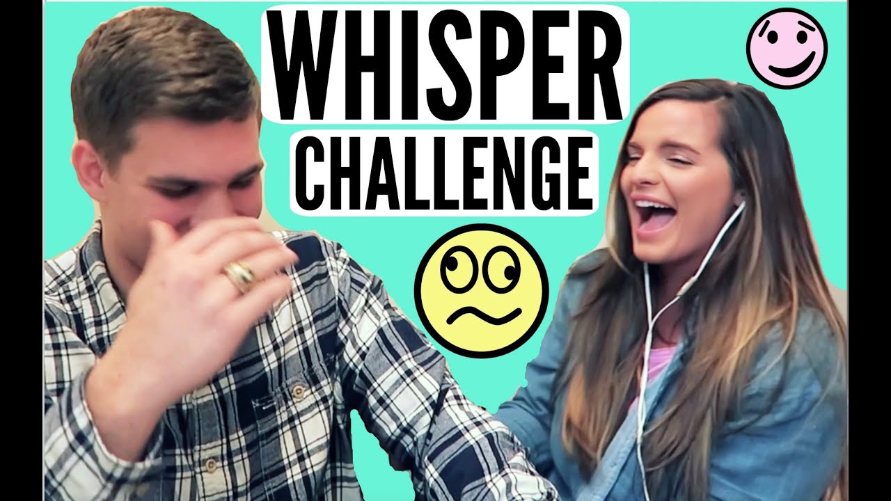 WHISPER CHALLENGE With Davis! | Casey Holmes