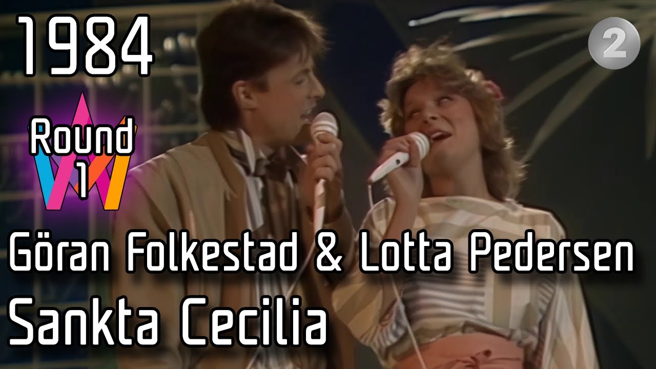 Melodifestivalen 1984 – 02a. Sankta Cecilia – Göran Folkestad & Lotta Pedersen