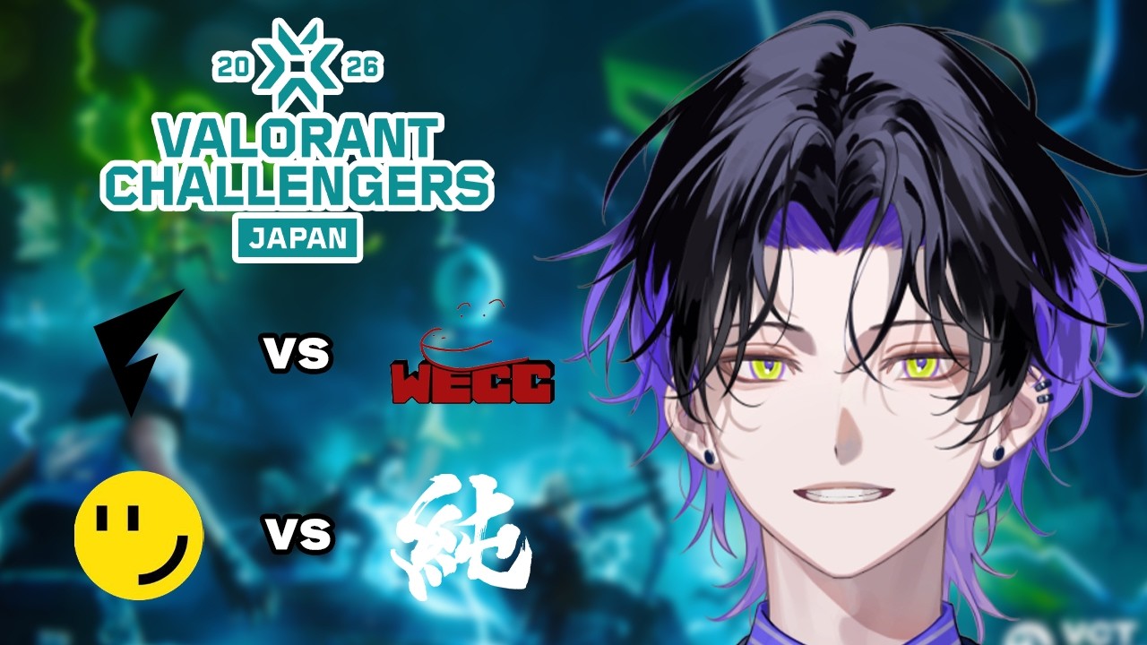Valorant】ウォチパ！！ VALORANT Challengers Japan Phase2 Day 2 FL