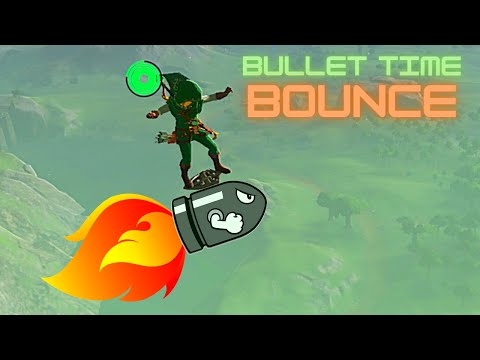 How to Bullet Time Bounce  - Zelda BOTW