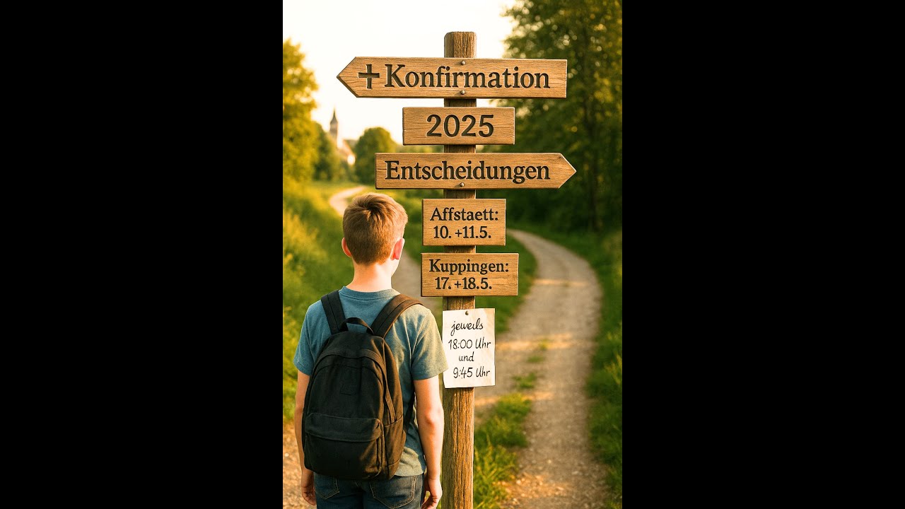 Konfirmation Affstätt 2025