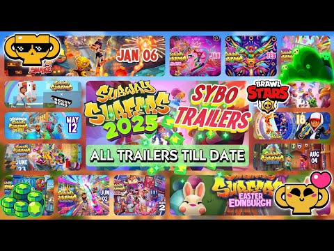 Subway Surfers 2025 World Tour All Trailers Till Date