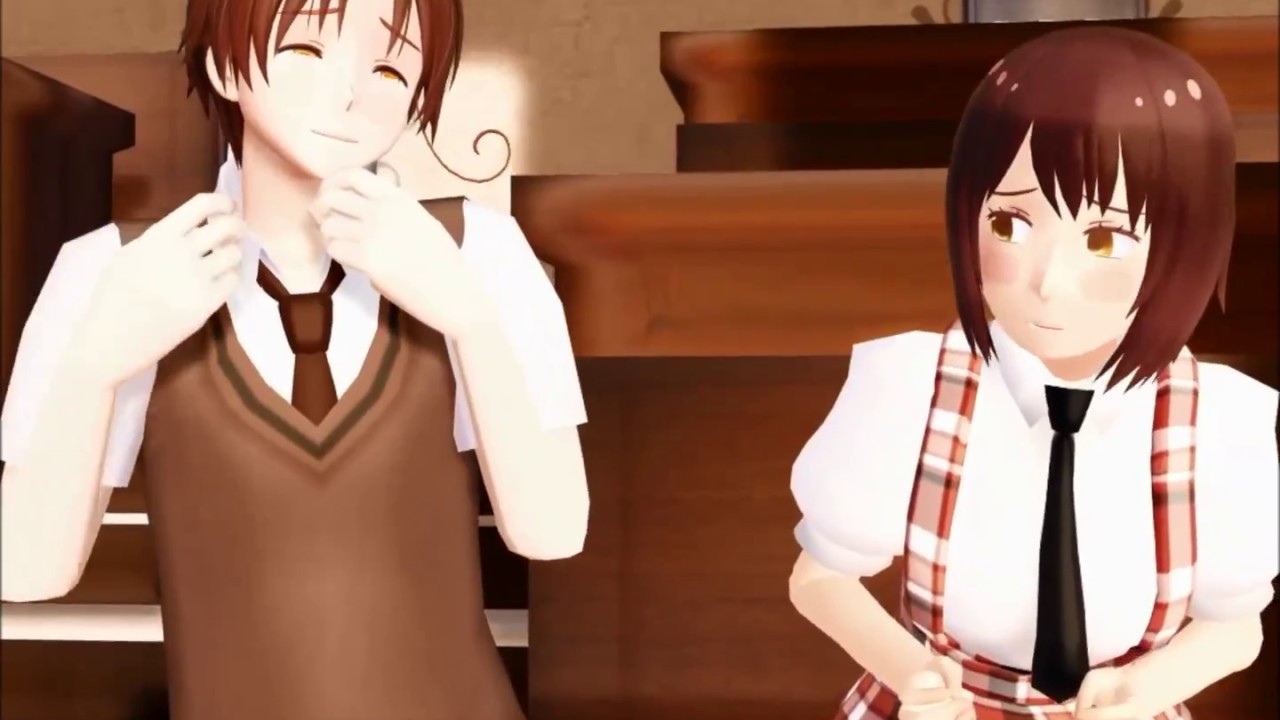 [MMD Hetalia] Pocky (Vietnam & Italy)