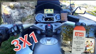 3x1: BMW K1600GTL Cruz Verde, Robledondo😎Senderismo a la Cascada del Hornillo y 🛸Dron Mavic Mini