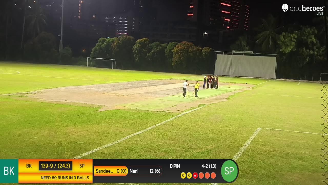 Spartans vs Blue knights live cricket match | SGIA-SHL-Season 2 live - Singapore Indian Assocation S