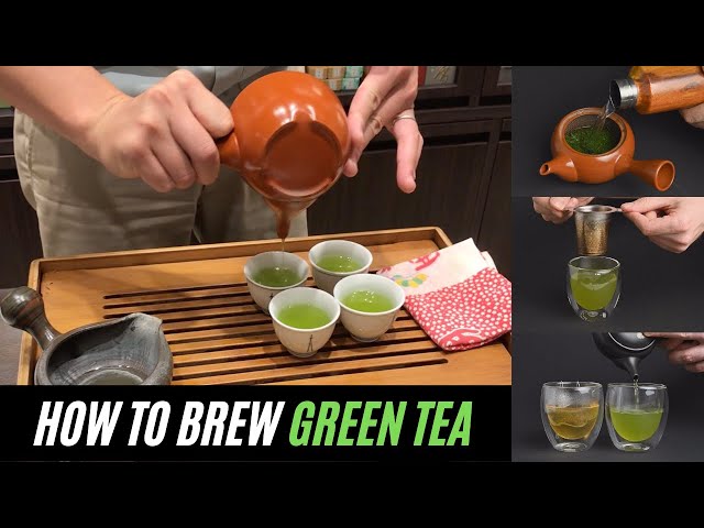 How to Brew Green Tea - Learn to Brew Tea Like a Pro class=
