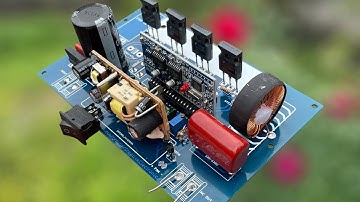DIY simple square wave to sine converter circuit
