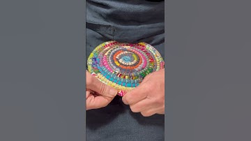 Using Fabric Scraps to create a basket