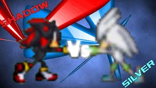 Shadow #Vs Silver (Sprite Animation) 