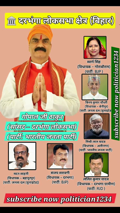 दरभंगा लोकसभा क्षेत्र (बिहार) | सांसद और सभी विधायकों की पूरी जानकारी | Bihar Politics 2025