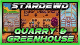 The Adventures of Stardewd: Unlocking Greenhouse, Quarry Mine, & Golden Scythe | Stardew Valley 1.6