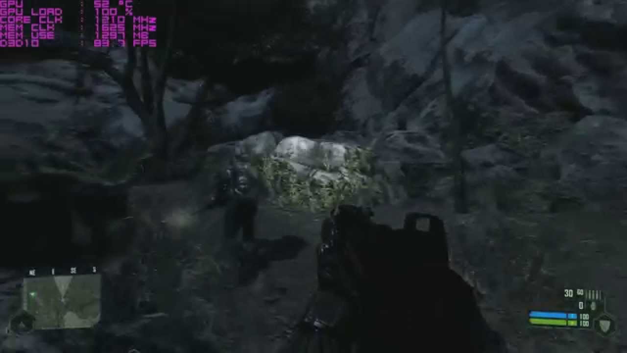 Water Cooled+Overclocked R9 290 Crysis 8XMSAA Performance