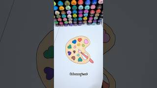 🎨Easy drawing for beginners and little artists #drawing #animation #cuteart #easydrawing #artshorts