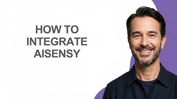 How to Integrate Aisensy - KevinHowTo