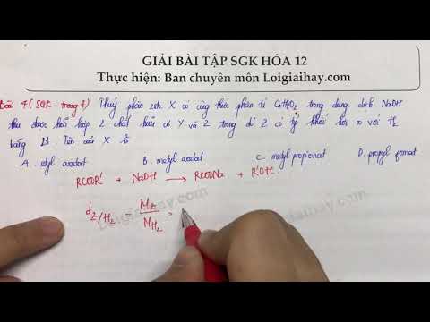 Video Giải bài 4 trang 7 SGK Hóa học 12 - youtube