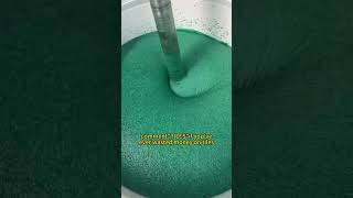 Marble epoxy colored sand floor coating.#epoxyfloor #epoxycoating #resin #renovation #smooth