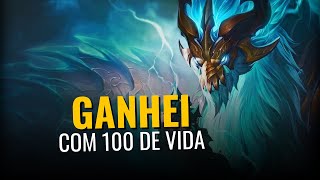 TFT - GANHEI O JOGO COM 100 DE VIDA SEM PRECISAR ROLETAR - Set 7.5