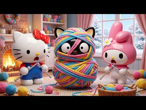 ◆Choco closet◎発送ゆっくり◆ Chococat's YARN Mix-Up Becomes a Big Knitting Surprise! 😱 | Hello