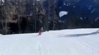Katja skiing in Bad Kleinkirchheim