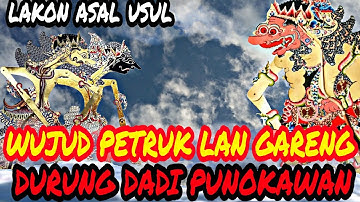 Lakon Asal Usule wujudte Petruk karo Gareng ternyata seperti ini - ki seno nugroho