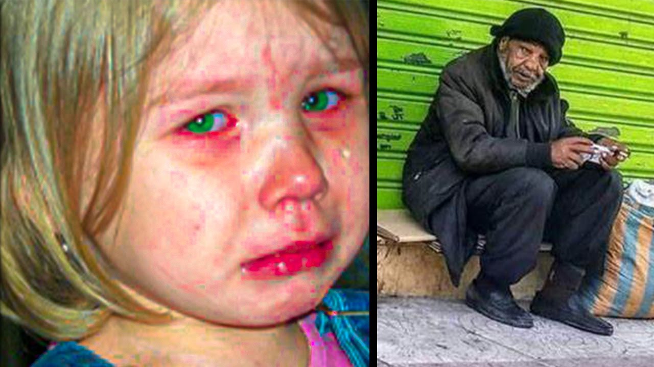 Poor Man Is Torn Apart When Orphan Girl Runs up to Him & Asks Daddy Did You Come for Me.