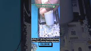 Infinix GT 30 Pro Motherboard Replacement &amp; Thermal Paste Application Guide