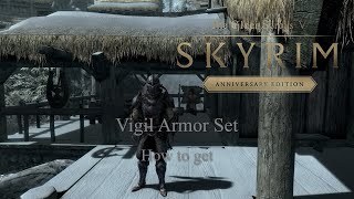How to get the Vigil armor set - Skyrim Anniversary Edition CC Showcase