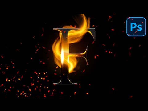 Fire Text Effect with The Flame Generator [Photoshop Tutorial]