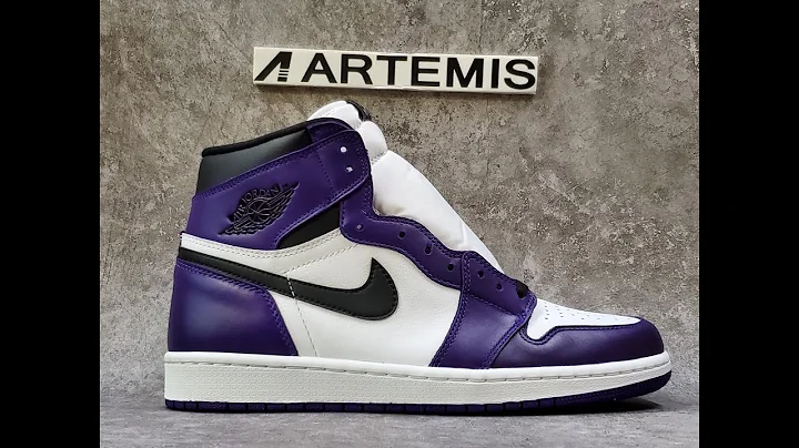 Air Jordan 1 Retro High Court Purple White REAL VS FAKE