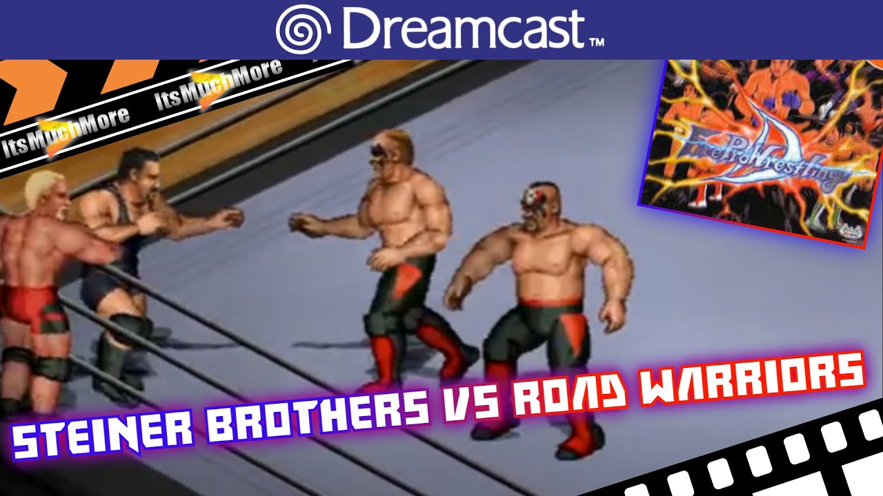 Fire Pro Wrestling D [Tag Team Match] Steiner Brothers Vs Road