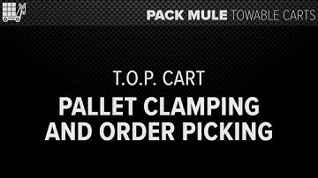 Towable Order Picker - Clamping and Order Picking
