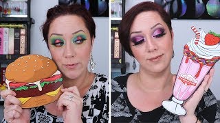 2 Looks w/ the Burger & Milkshake Palettes | Bombshell Cosmetica