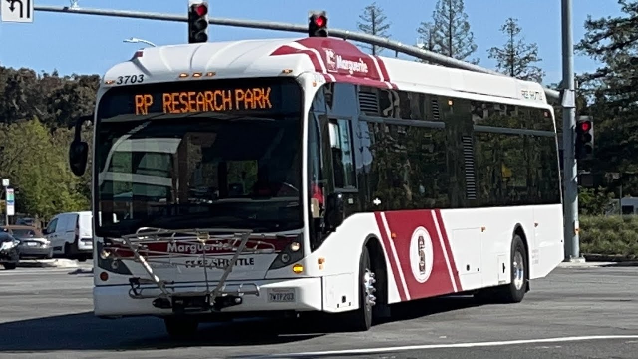 stanford-marguerite-2012-van-hool-a300l-3703-on-route-rp-youtube