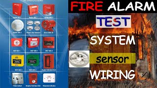 How to wiring Agni 2 zone Fire Alarm panel with system sensor smoke detectors and siren with strobe