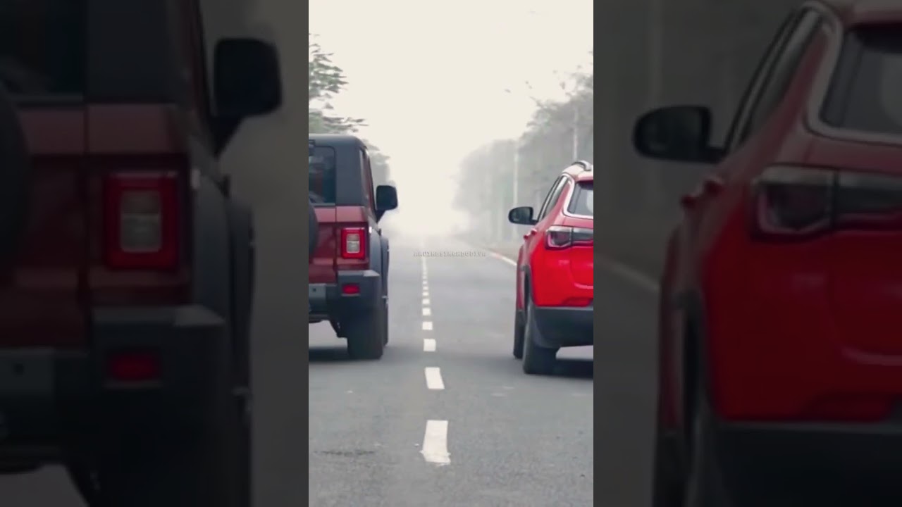 Mahindra Thar vs Jeep Compass DRAG RACE 💀🔥