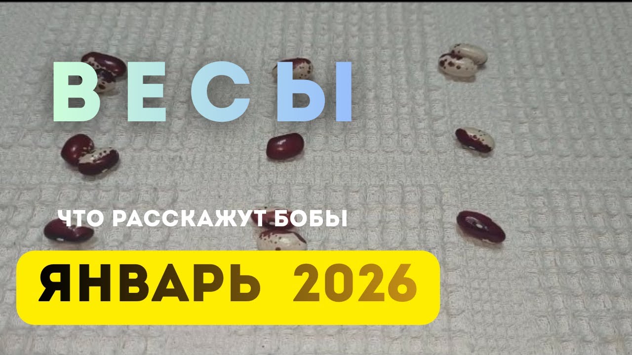 Весы гадание на январь 2026.Кумалак приоткрывает завесу. 