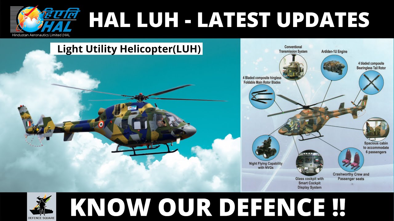 HAL - Light Utility Helicopter (LUH) || Know Our Defence || Latest Updates ||