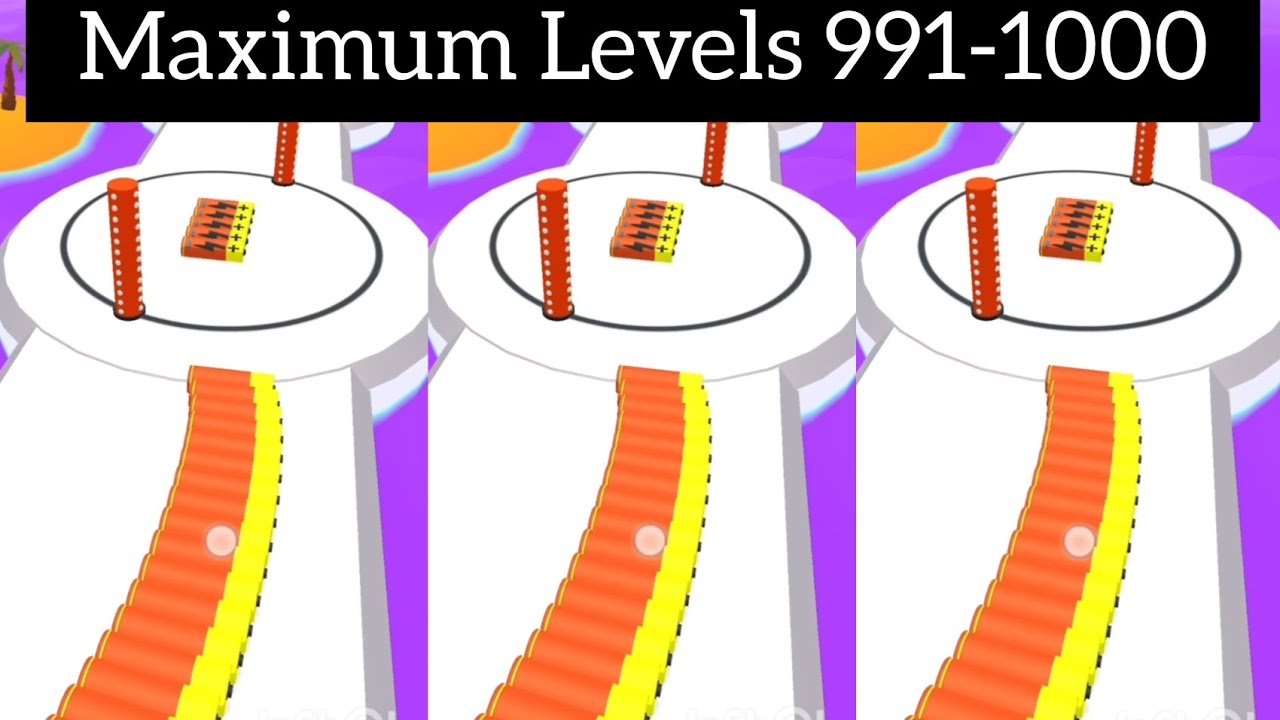 Levels 991-1000 maximum level in battery run 3d android game 
