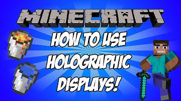 Holographic Displays | Make ingame holograms! | Minecraft bukkit Tutorial