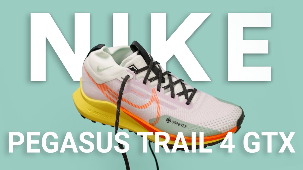 Nike Pegasus Trail 4 GTX Actually Delivers Wet Weather | Runner's World - YouTube