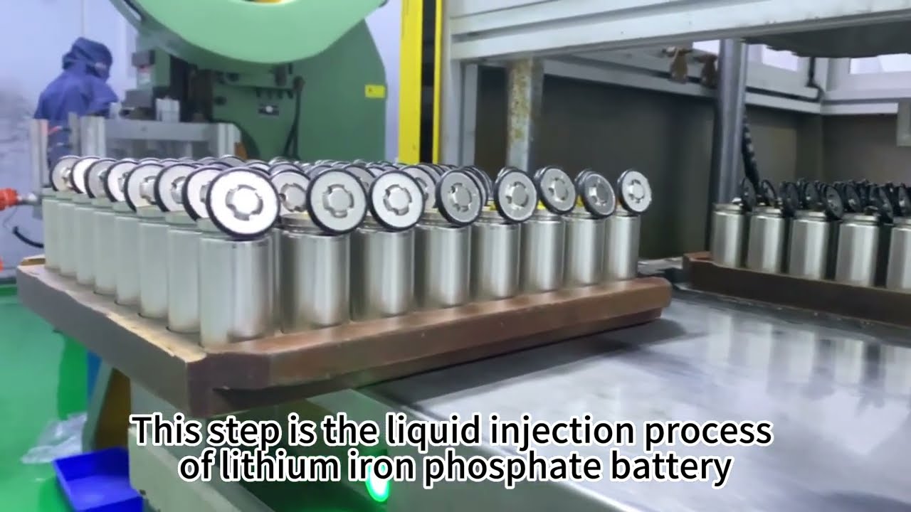 32700 lifepo4 battery cell production process video