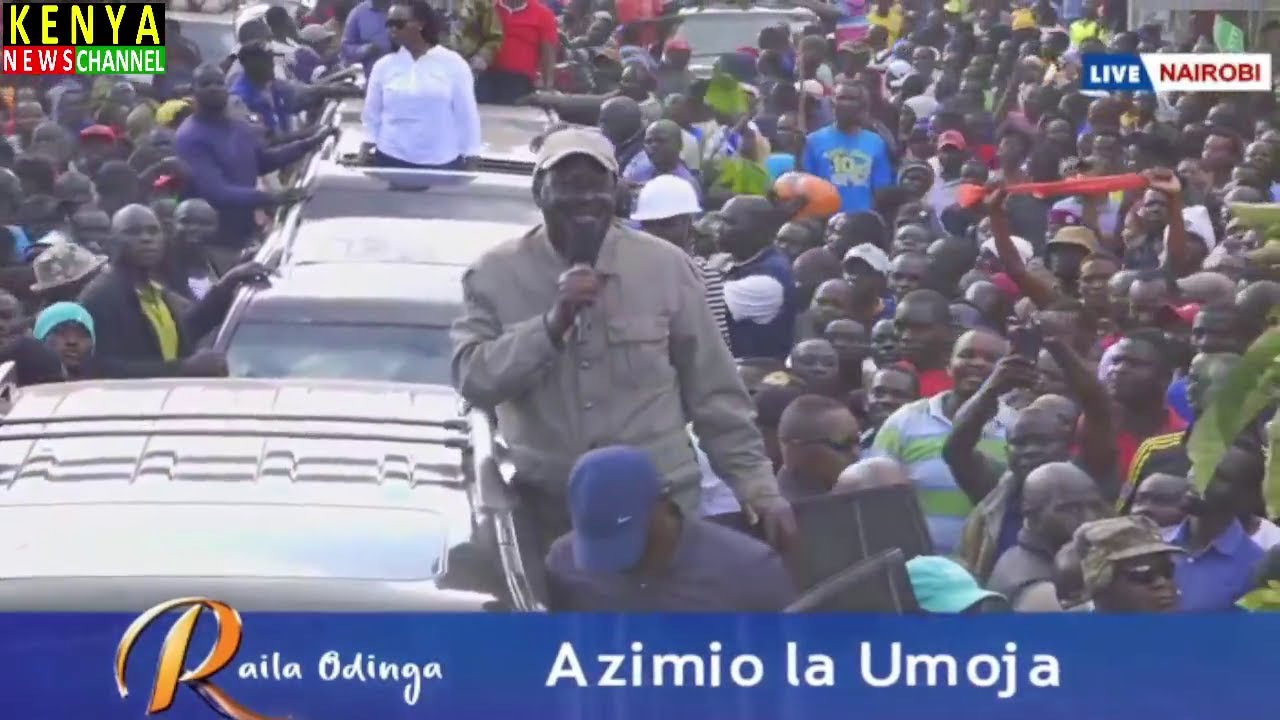 RAILA REACTS TO SPECTRE GAS ATTACK & UHURU LAND INVASION AT NORTHLANDS