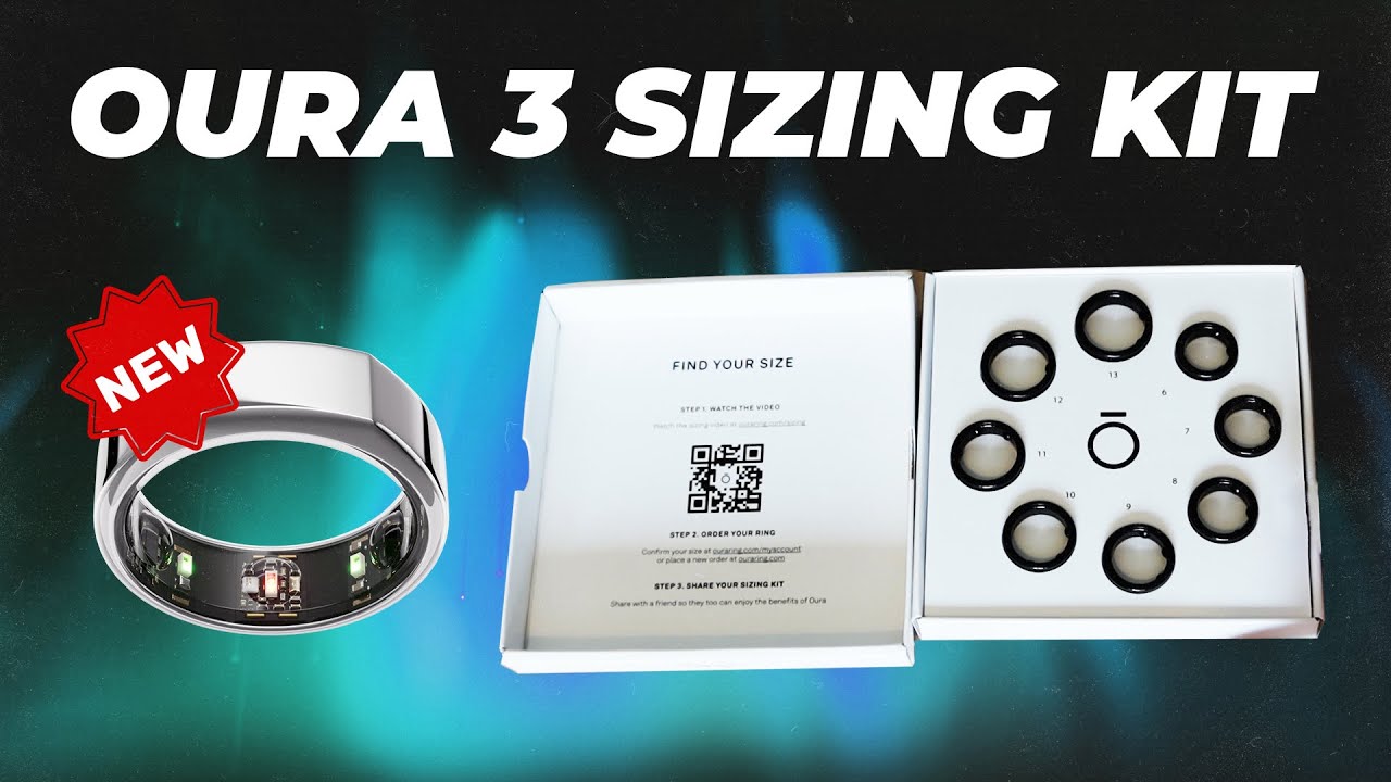 NEW: Oura Ring Version 3 Sizing Kit First Impressions & Unboxing 
