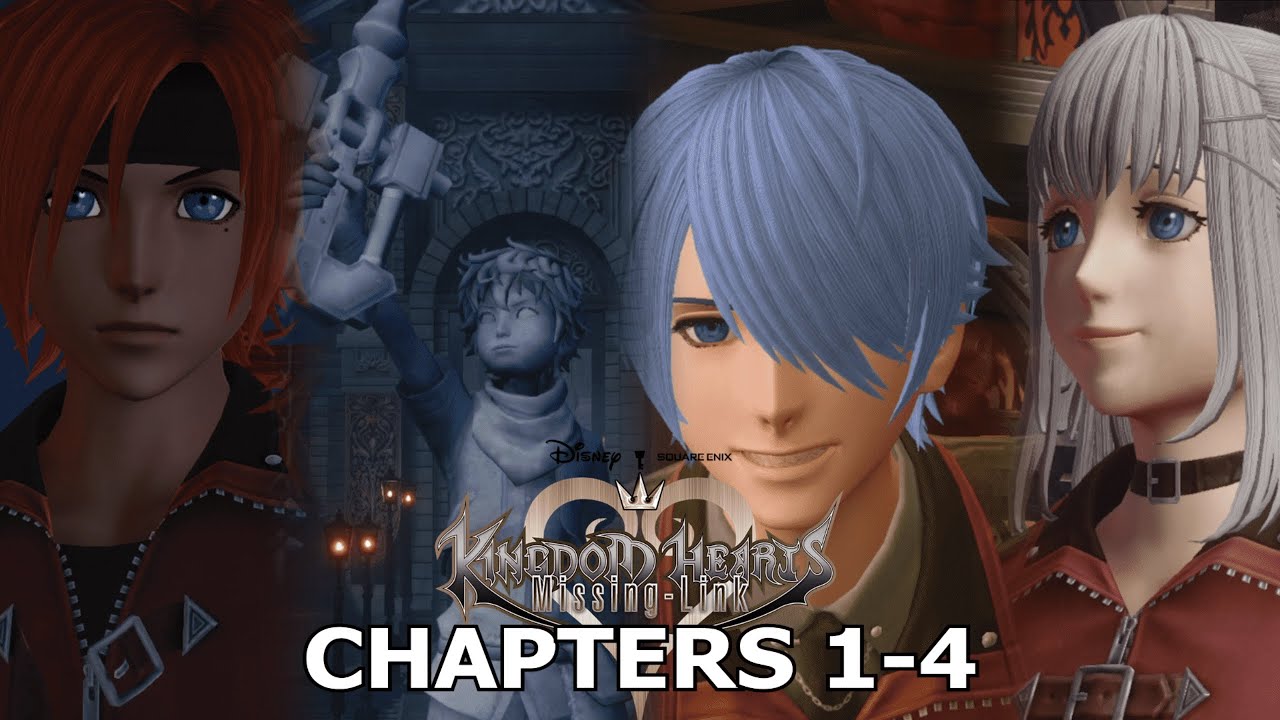 Kingdom Hearts Missing Link 4k Premium Quality Cutscenes Chapters 1 4 