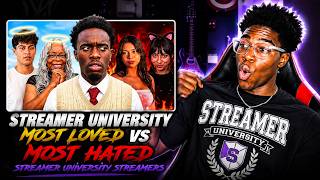 Most Loved vs Most Hated Streamer University Streamers This Is Crazy